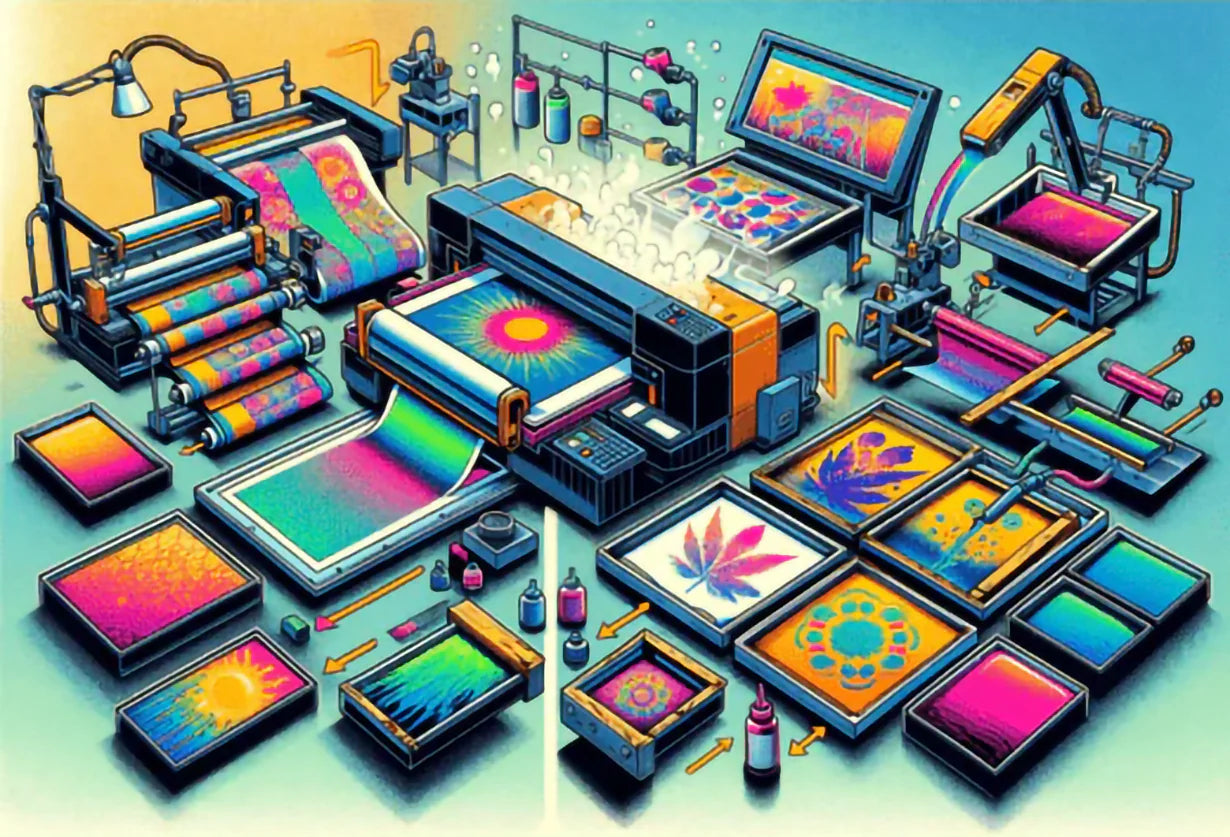 <b> DTF Transfers </b> vs. Screen Printing - Best Price DTF